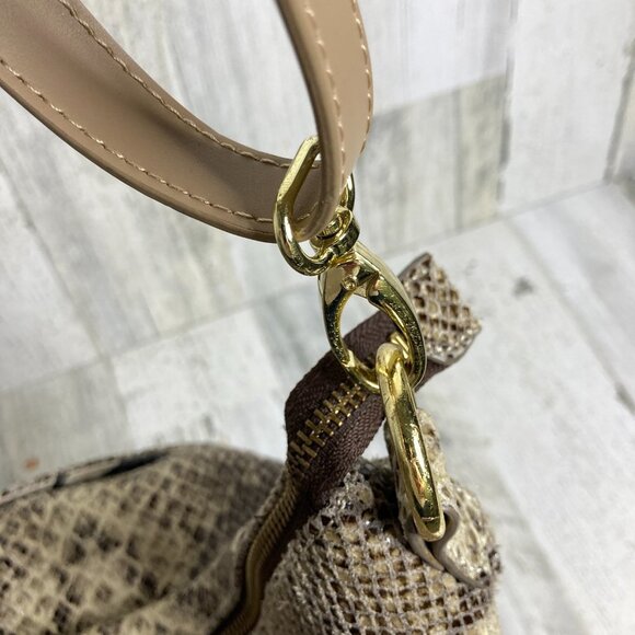 Cynthia Rowley Womens Brown Tan Shoulder Bag OS - Picture 7 of 8